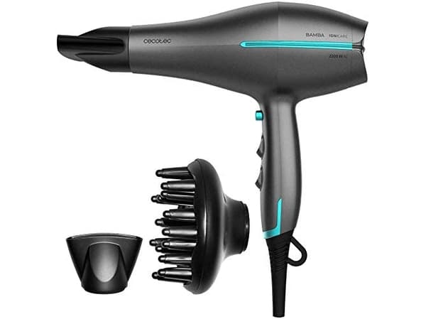 Suszarka Cecotec Bamba IoniCare 5300 Maxi Aura Black Grå