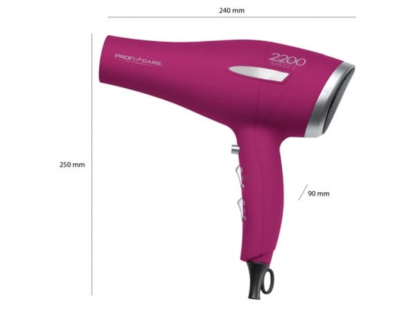 Hair dryer ProfiCare DRYER PROFICARE PC-HT 3045 VIOLET