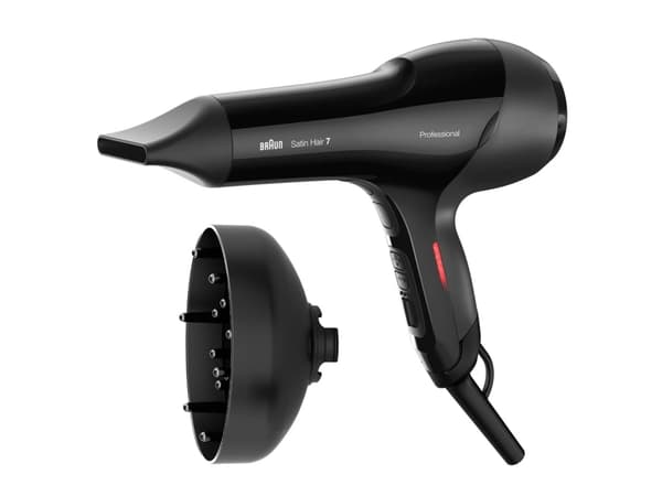 Braun HD785, 70 ° C, Svart, Monokromatiskt, Hängögla, Knappar, Slider, 2000 W