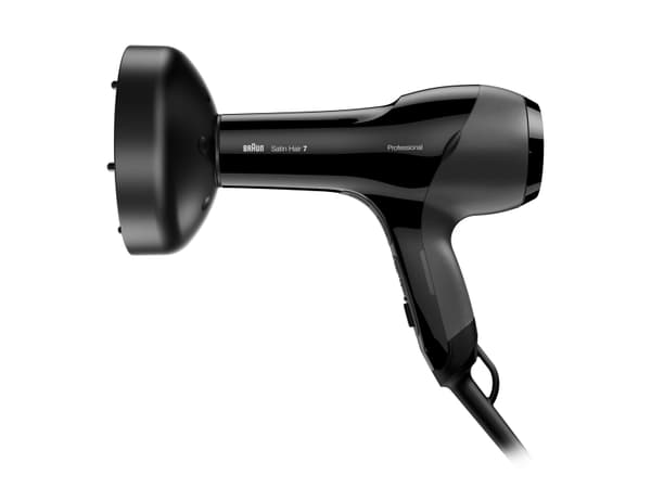 Braun HD785, 70 ° C, Svart, Monokromatiskt, Hängögla, Knappar, Slider, 2000 W