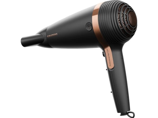 Grundig HD 7081 - Hårtørrer - svart/rosa gull