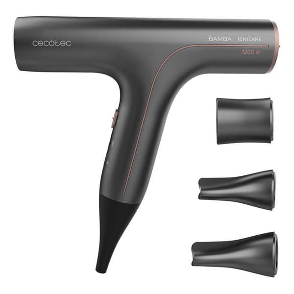 Hårtørrer Cecotec IoniCare 6000 Rockstar Soft 1200 W Sort