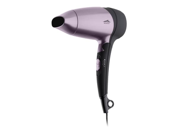 Travel hair dryer Rosalia Svart, Lila