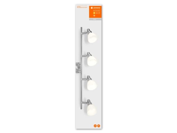 LEDVANCE SPOT, Pinta-asennettavat spottivalot, G9, 4 lamppu(a), LED, 7,6 W, Hopea Hopea