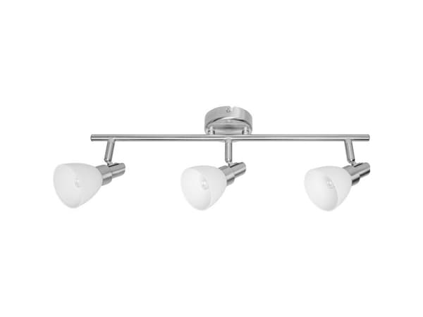 LEDVANCE SPOT, Overflateegnet, G9, 3 ampuller, LED, 5,7 W, Sølv