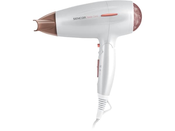 Sencor SHD 7200GD, Kulta, Valkoinen, Ripustuslenkki, 1,8 m, 2000 W Kulta, Valkoinen