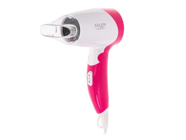 Hair dryer ADLER AD 2259 Rosa, Hvit
