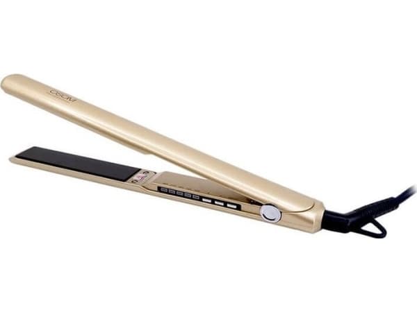 Hiusten suoristusrauta OSOM Professional OSOM525GOLD, 150-230C, kullanvärinen, titaanilevyt