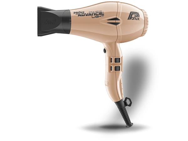 Parlux Advance, 2500 h, 83 m³/h, Guld, 3 m, 2200 W, 1 styck