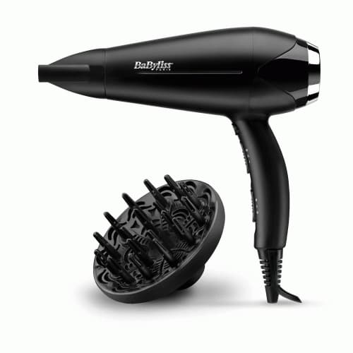 Hårfön Turbo Smooth 2200 D572DE Svart