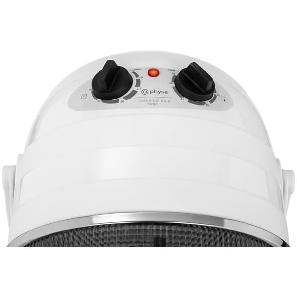 Physa Torkhuv för hår - Med stativ - 1100 W - Vit