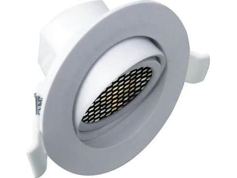 LEDURO 94118, Nedtryckbar spotlight, 1 lampor, 4000 K, 700 LM, 220 - 240 V, Vit