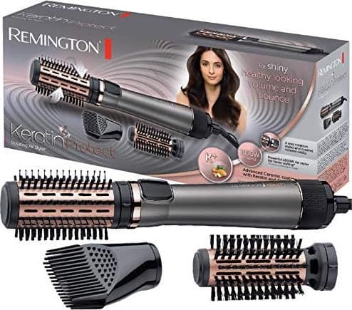 Remington Keratin Therapy Collection Volume & Protect AS8110 - Hårstyler Silver, Svart, Guld