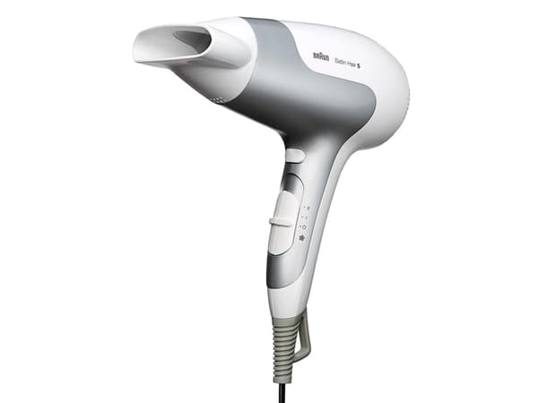 Braun HD580, Silver, Vit, Monokromatiskt, Hängögla, Knappar, Slider, 2500 W, 1 styck