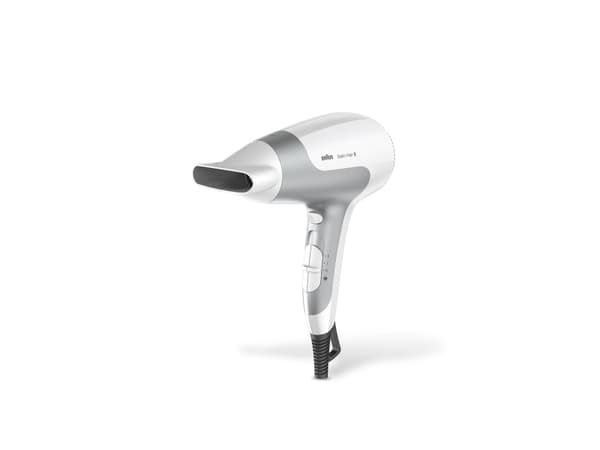 Braun HD580, Silver, Vit, Monokromatiskt, Hängögla, Knappar, Slider, 2500 W, 1 styck