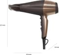 Miniatyrbild 4 av 9: ProfiCare PC-HT 3010 2200 W Brons, Brun