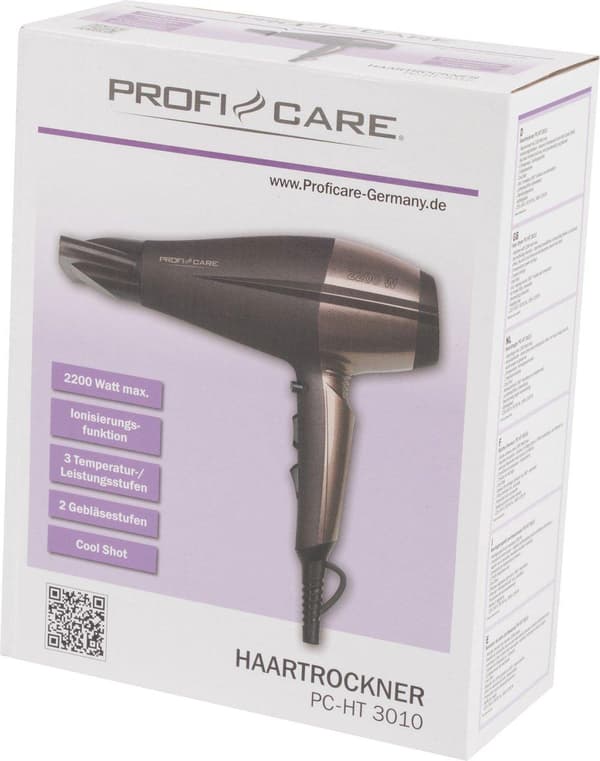 ProfiCare PC-HT 3010 2200 W Brons, Brun