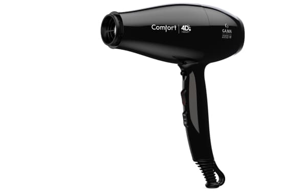 GA.MA Comfort 4D, AC, Sort, Hengeløkke, 2,5 m, 2200 W, 220 - 240 V