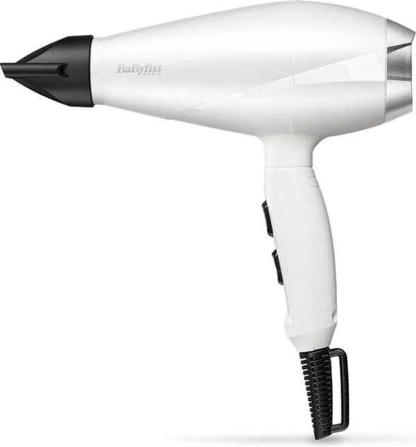 BaByliss 6704WE hårtørrer 2000 W Sort, Hvid Sort, Hvid