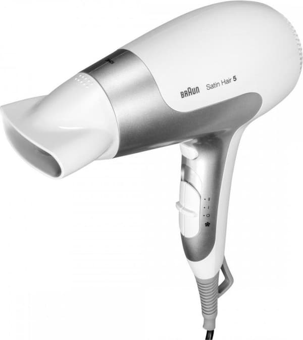 Braun HD580 2500 W hopea, valkoinen