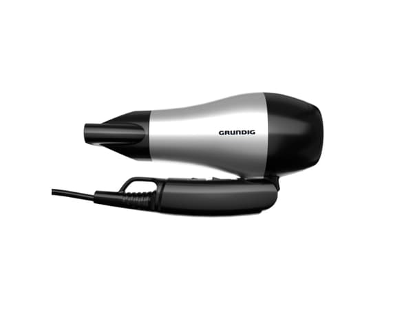 Grundig HD 2200, Musta, Hopea, Yksivärinen, Ripustuslenkki, 1,8 m, 1200 W, 1 kpl