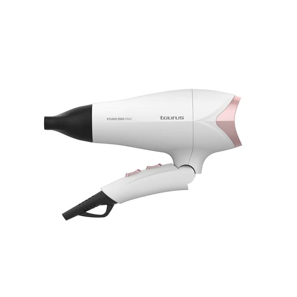 Hårtørrer 2400W Studio 2500 Ionic Foldbar Hvid