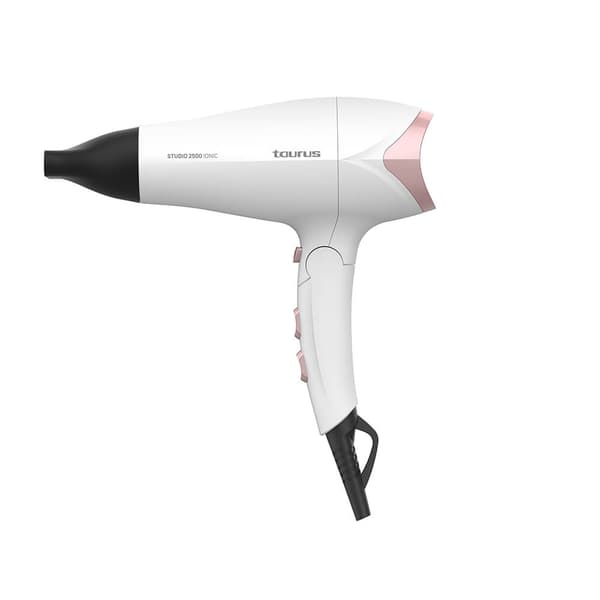 Hårtørrer 2400W Studio 2500 Ionic Foldbar Hvid Hvid
