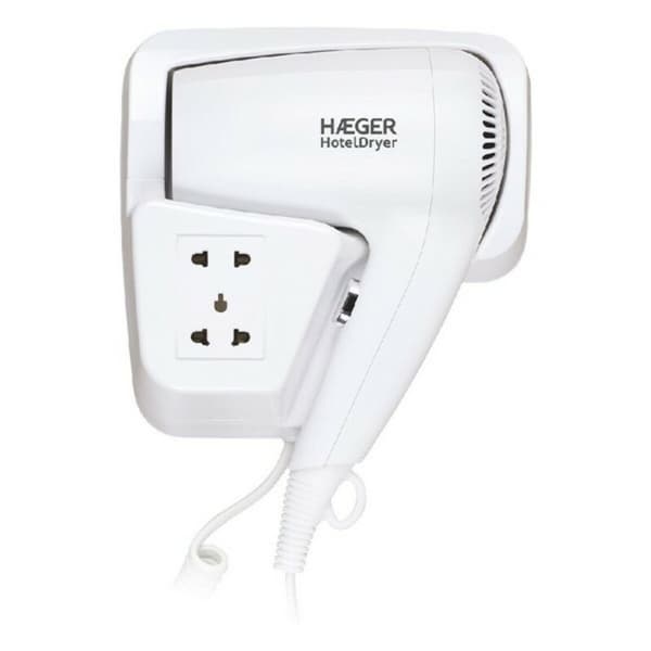 Hiustenkuivaaja Haeger HD-120.006A 1200 W Valkoinen Valkoinen