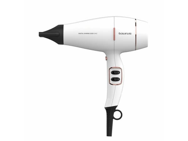 Taurus Digital Shining 2200W Ionic hiustenkuivaaja Valkoinen