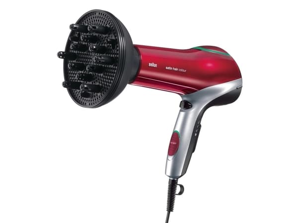 Braun HD770, 70 °C, Rød, Sølv, Monokromatisk, Hengeløkke, Knapper, lysbildeviser, 2200 W