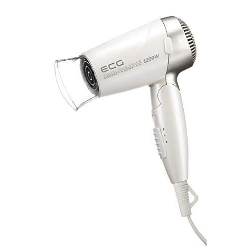 ECG VV 1200 resehårtork, silver, storlek S
