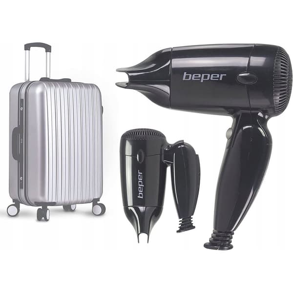 Reise hårføner - Svart - 1200W