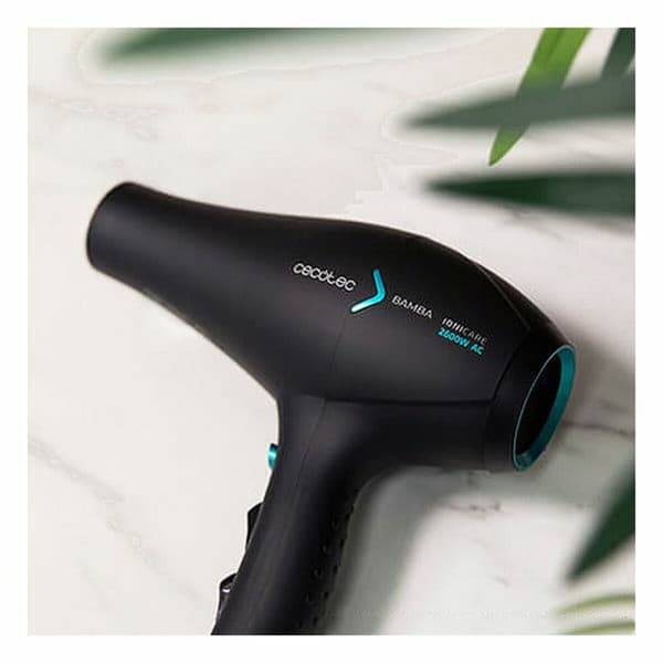 Hårtørrer Cecotec AC Bamba IoniCare 5350 PowerShine Ice 2600W Sort 2600 W