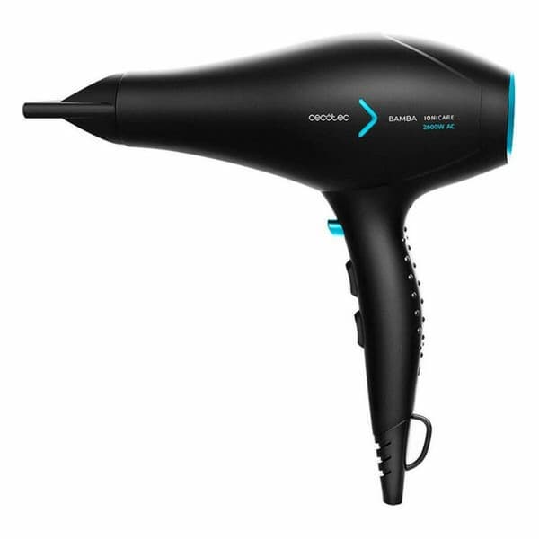 Hårtørrer Cecotec AC Bamba IoniCare 5350 PowerShine Ice 2600W Sort 2600 W