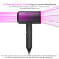 Miniatyrbilde 4 av 11: INF Hårføner med diffusor og konsentrator 5 hastigheter 2000W