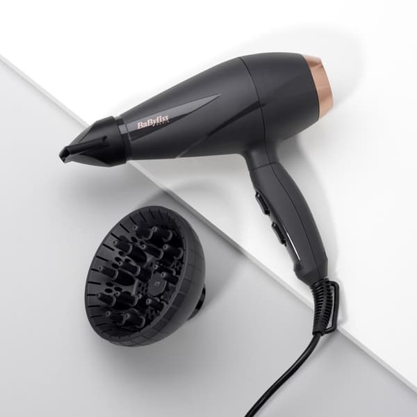 BaByliss Smooth Pro 2100 2100 W Sort, Pink guld