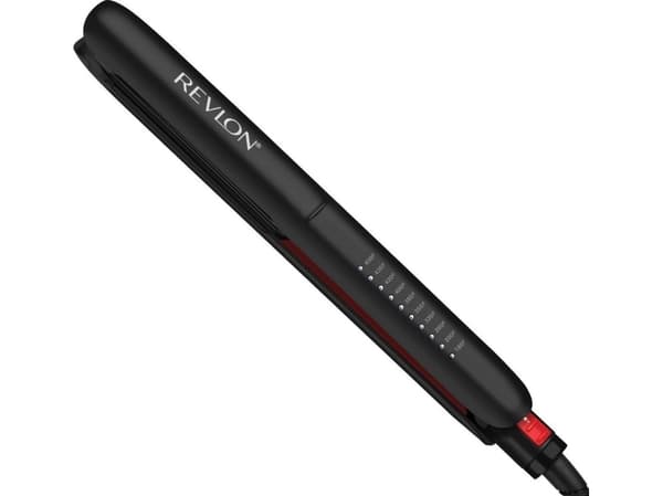 Prostownica Revlon Revlon Smoothstay kokosnøttolje RVST2211PE hårretter, 10 temperaturer, rask varme, ionisator, reiseveske