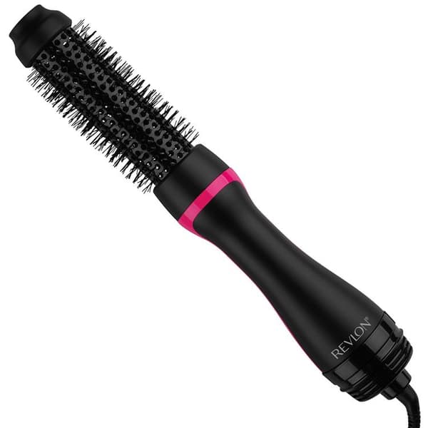 Revlon Rund borsttork & Styler Booster Svart, Rosa