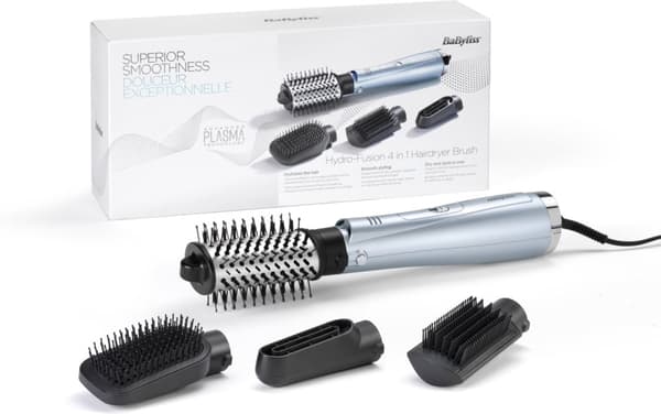 Babyliss AS774E Hydro-Fusion 4-i-1 hårfön med borste