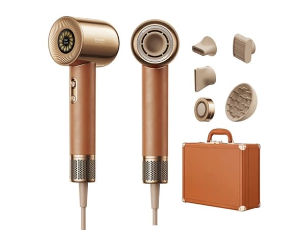 Dreame Hair Miracle, 130000 RPM, 70 m/s, 55 m³/h, 57 dB, Guld, Monokromatiskt