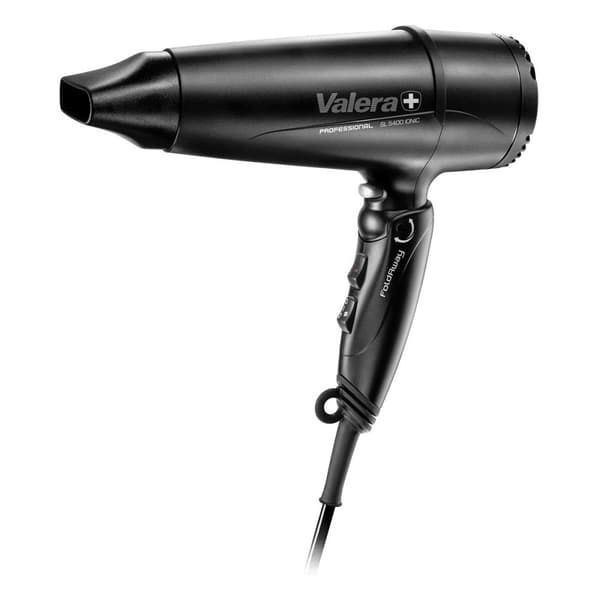 Valera Swiss Light 5400 sammenfoldelig ionisk 2000W tørretumbler Sort