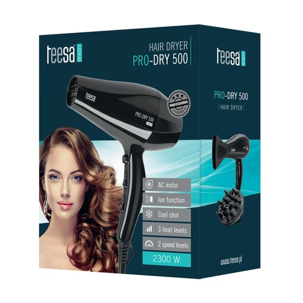 Professionel PRO-DRY 500 AC 2300W hårtørrer
