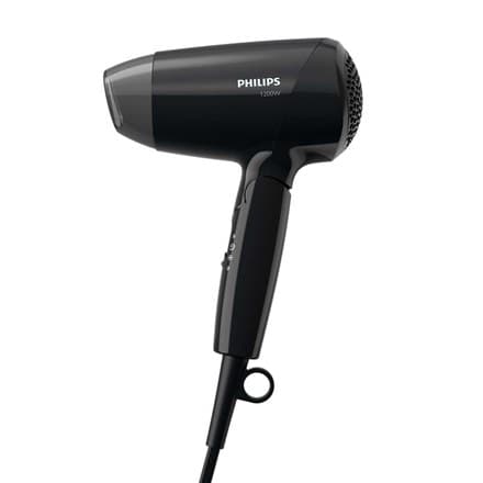 Philips | Hårtørrer | BHC010/10 EssentialCare | 1200 W | Antal temperaturindstillinger 3 | Sort