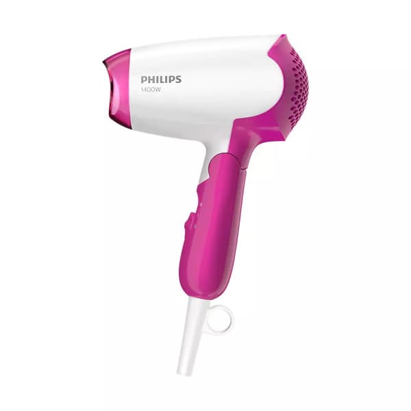 Philips | Hårtørrer | BHD003/00 | 1400 W | Antal temperaturindstillinger 2 | Hvid/Pink