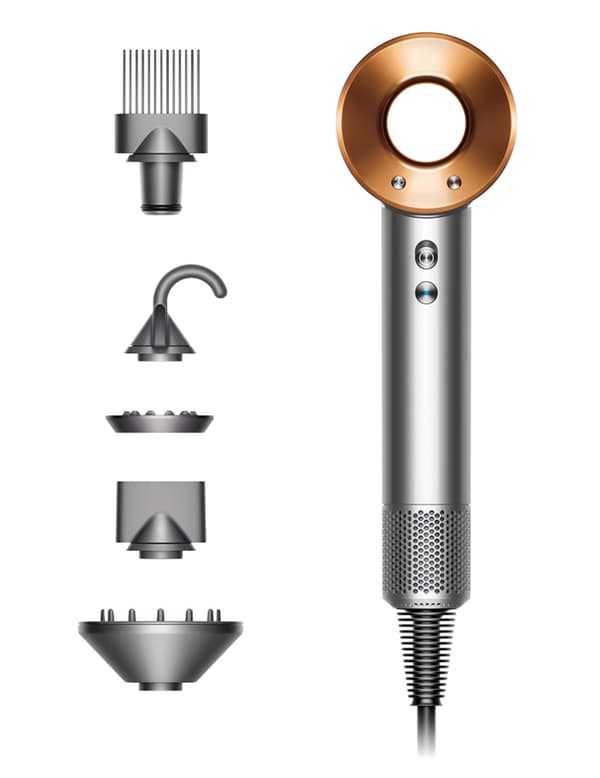 Dyson Supersonic HD07 Nickel/koppar Hårtork Koppar, Nickel