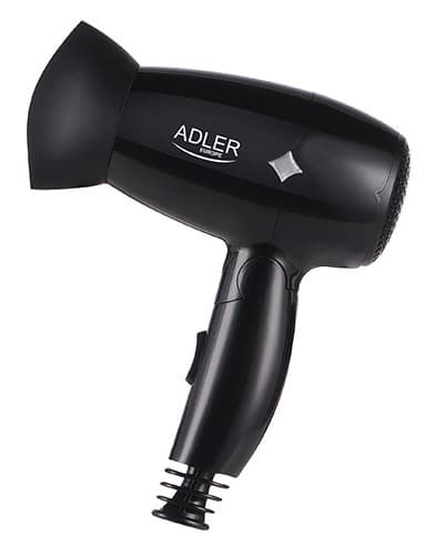 Adler AD 2251 hårtørrer 1400 W Sort Sort