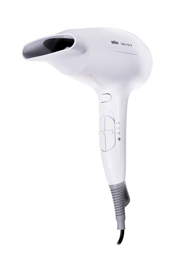 Braun Satin Hair 3 HD 385 hiustenkuivaaja 2000 W White