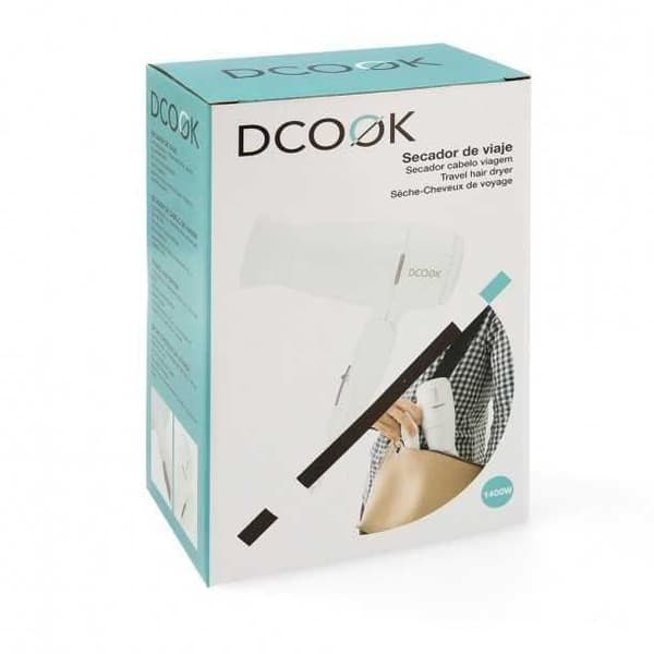 Resehårtork - Dcook - 1400 W - Vit - Unisex