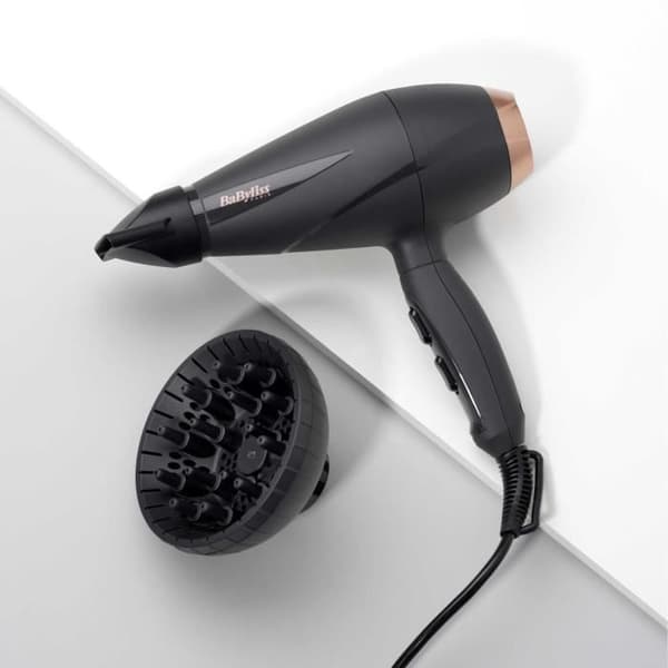 Hårtork - BaByliss - 6709DE Smooth Pro 2100 - AC motor - Tillverkad i Italien