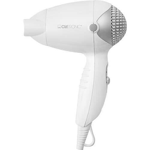 Clatronic HT 3393 hårtork - 1200 W - Svart - Kompakt resa med diffusor